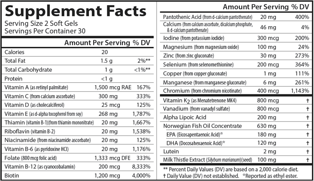 variant:60 Softgels