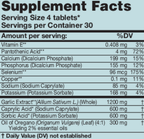 variant:120 tablets