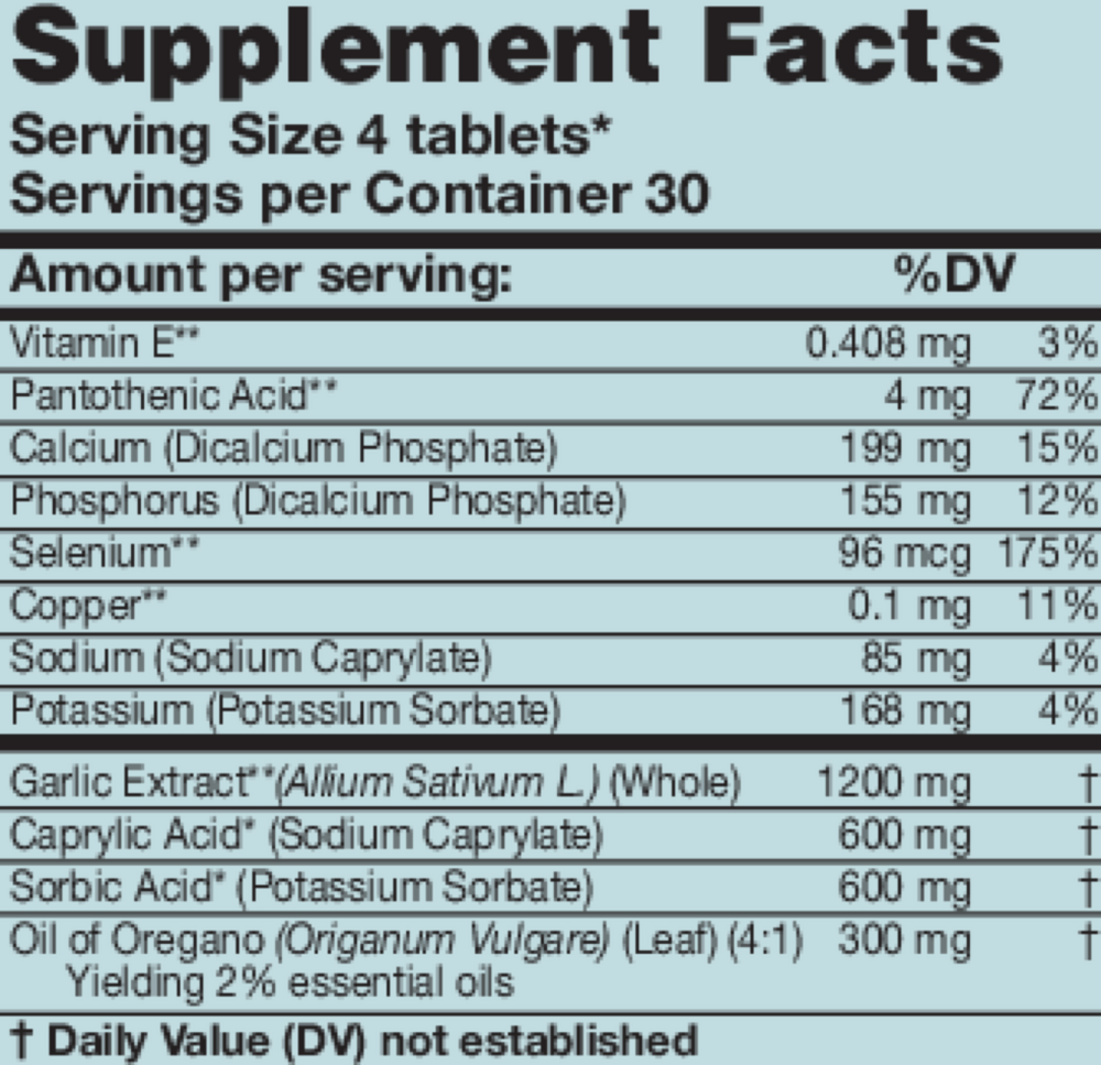 variant:120 tablets