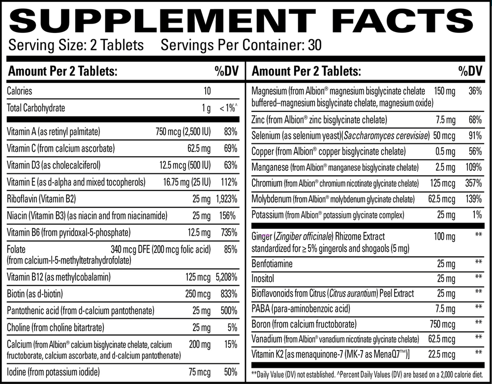 variant:60 tablets